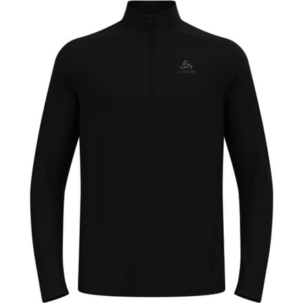 Odlo Odlo Midlayer Essential 1/2 Zip ZWART - Maat M
