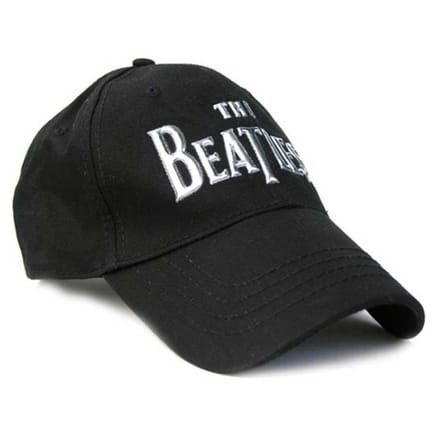 The Beatles - Drop T Logo Baseball pet - Zwart