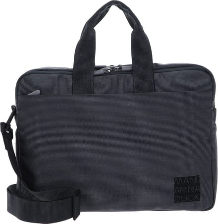MANDARINA DUCK Handtas Schoudertas met laptopvak District Briefcase Steel Antraciet