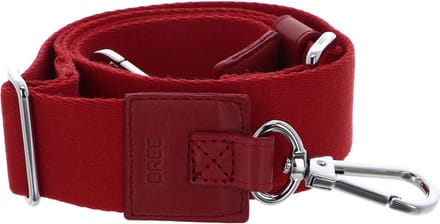 BREE Schouderriem Accessoires voor tassen Juna SLG Webbing Change It Ruby Rood