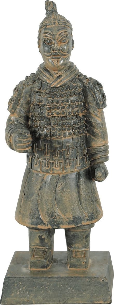 Zolux Ornament Qin Standbeeld Staand Vuist