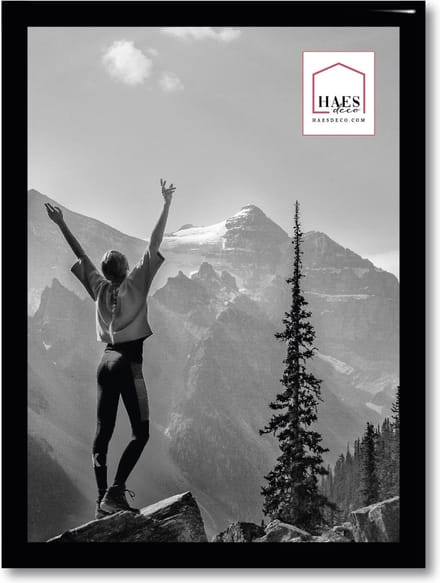 HAES DECO - Kunststof fotolijst 13x18 zwart Easy Frame - EF2B