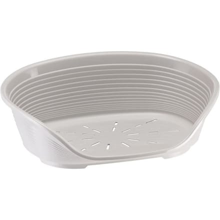 Mand-Korf SIESTA DELUXE Maat 2 - 49*36*17,5 cm - Lichtgrijs - FERPLAST