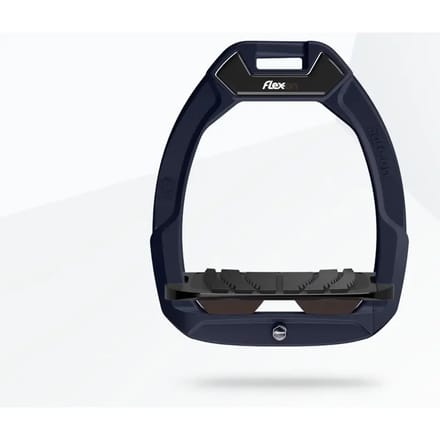 Veiligheidsstijgbeugels Rijelen Grip Blauw/Zwart/Bruin Flex-On Safe-On