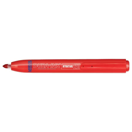 Markal DURA-INK RETRACTABLE 96575 Permanent marker Zwart Watervast: Ja