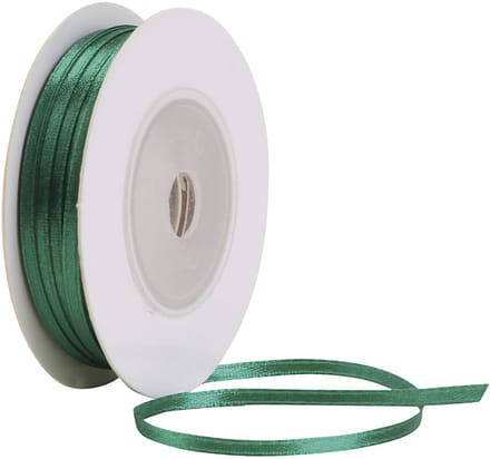 Satijn lint 12mm donkergroen (per meter)
