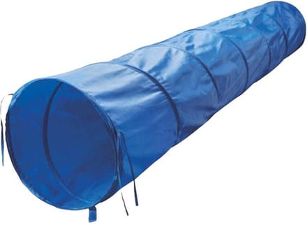 maxxpro Agility voor de Hond - Hondentunnel met Grondpinnen - 2M - Blauw