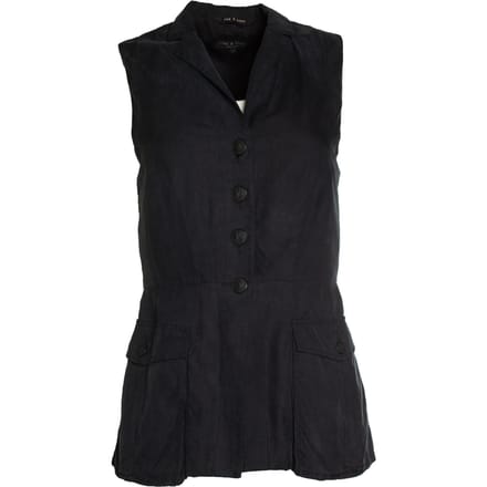 Rag & Bone, Lange vest in blauw