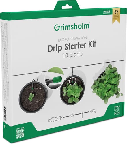 Grimsholm - Micro-irrigatiestarterkit - Druppel (10 planten)