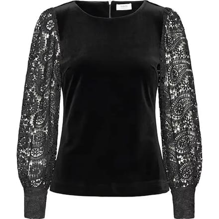 b.young - BYSOVELVET BLOUSE - Dames - Blouses