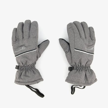 Mountain Peak kinder skihandschoenen grijs - Maat 146/152