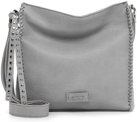 SURI FREY Schoudertas Franzy Crossover Bag Lightgrey Lichtgrijs