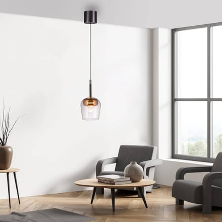 Q-Smart-Home Paul Neuhaus SMART+ hanglamp Q-Kon koperkleurig Ø 21 cm