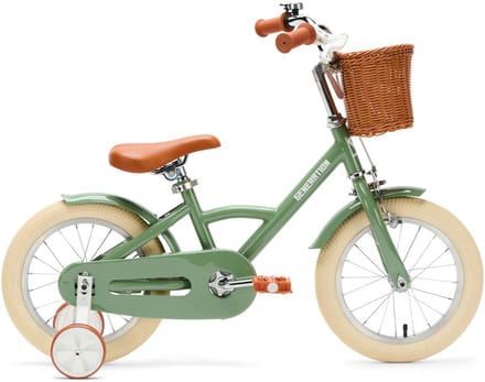 Generation Classic 14 inch Kinderfiets – Olijfgroen - Voor kinderen van 3 tot 5 jaar