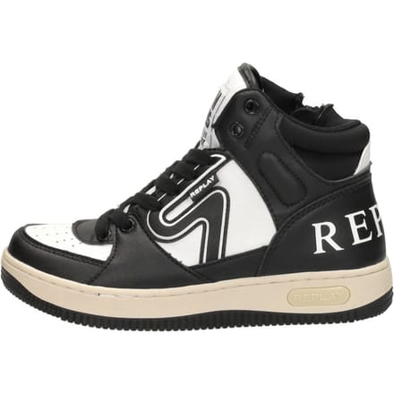 Replay Epic Jr Mid Boy 4 Sneakers - Jongens - Zwart - Maat 35