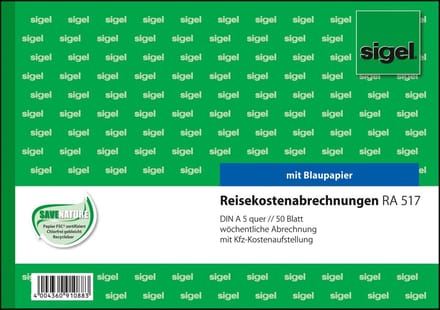 RA517 - 50 sheets - A5 q - Green