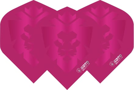 KOTO Pink Emblem NO2 - Dart Flights