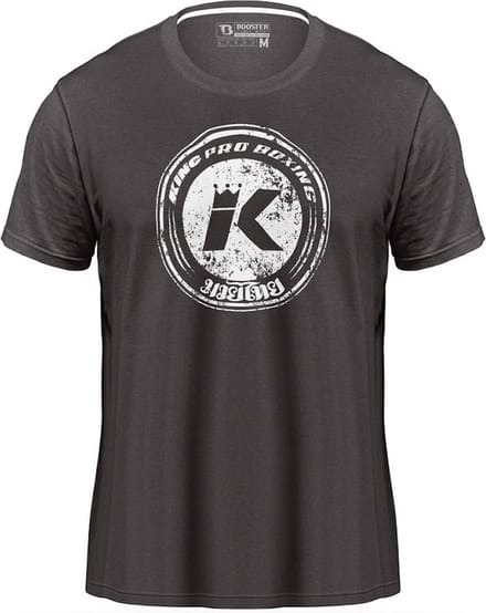 King Pro Boxing KPB Vintage Logo T-shirt Grijs - S