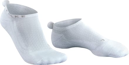 FALKE GO2 Pompom medium padding katoen functioneel materiaal golfsokken dames wit - maat 37-38