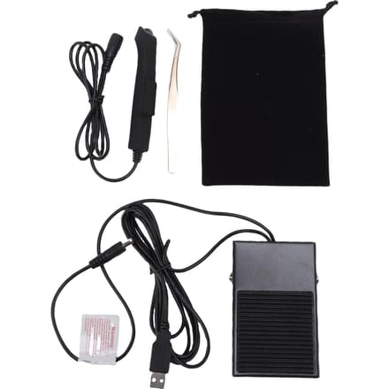Wimperlamp met Voetpedaal 5W Snel Uithardend 395 tot 400nm Veilig Aluminiumlegering voor Wimperextensions black