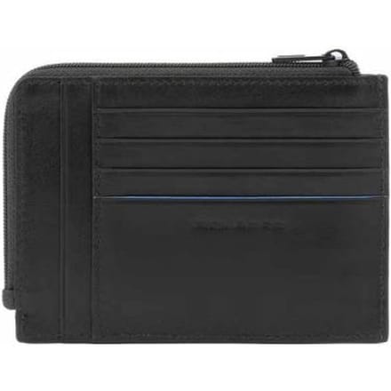 Geldvoorziening Piquadro B2 Revamp mannen zwart leer - PU1243B2VR-N