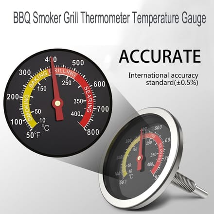Thermometer voor rookoven van roestvrij staal 10-400℃
