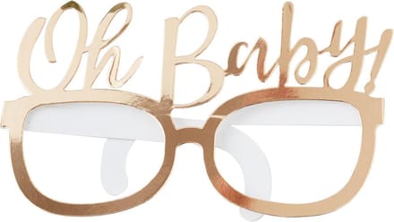 Ginger Ray - Ginger Ray - Oh Baby! - Fun glasses (8 stuks)
