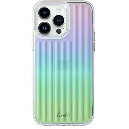 UNIQ Coehl Linear Back Cover hoesje voor Apple iPhone 14 Pro - Opaal/Glanzend