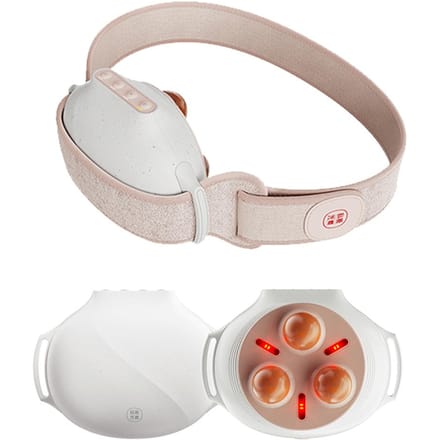 Bian Stone Buikmassageapparaat Multifunctionele Draagbare Cellulitis Massager Draagbare Lymfedrainage Massager voor Vrouwen white