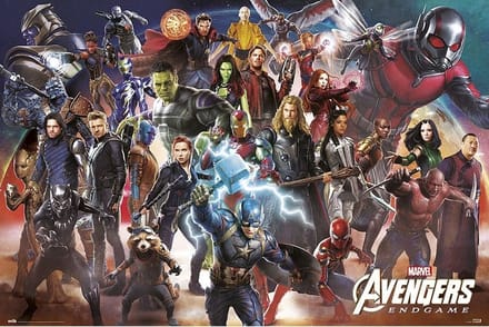 Poster Marvel - Avengers - Endgame Line Up 91,5x61cm