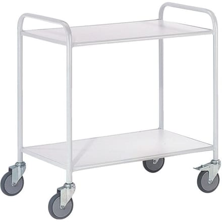 Kantoorwagen met 2 verdiepingen, 780 x 500 mm