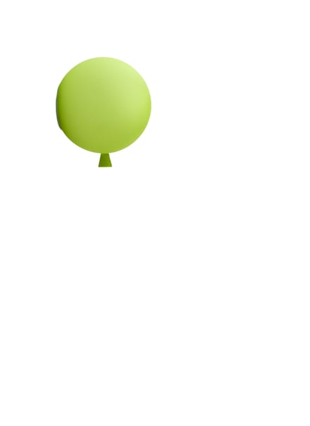 Brokis Memory Wandlamp - appelgroen - mat - M