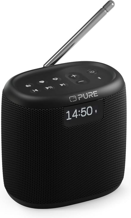 Mini Bluetooth Outdoor Luidspreker met DAB+/FM Radio - Waterdicht en Draagbaar (IP67) voor Tuin en Camping