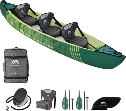 3-persoons opblaasbare kajak Aqua Marina Ripple-370 Recreational 2022