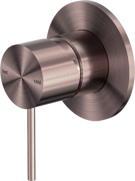 Owen & Finch Douche Badmengkraan Geborsteld Satijn Brons PVD – Messing