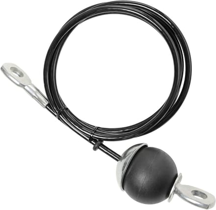 Gym kabel - Heavy-duty staal - PU rubber coating - Ideaal voor lat pulldown thuis - ShopVlot