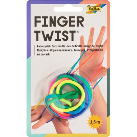 Folia Folia Finger Twist Regenboog 160 cm.