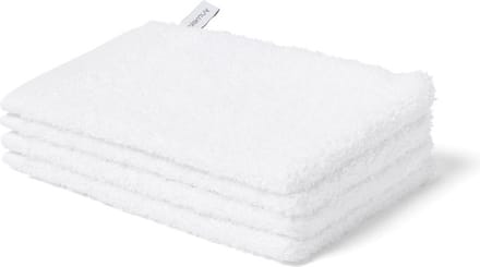 Yumeko washandjes terry wit 15x22 - 4 st