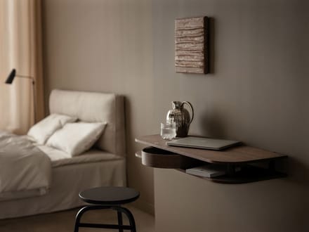 Northern Valet Wandplank - gerookt eiken