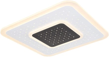 Globo - plafonniere - Gisell - wit - metaal - LED - 48132-47
