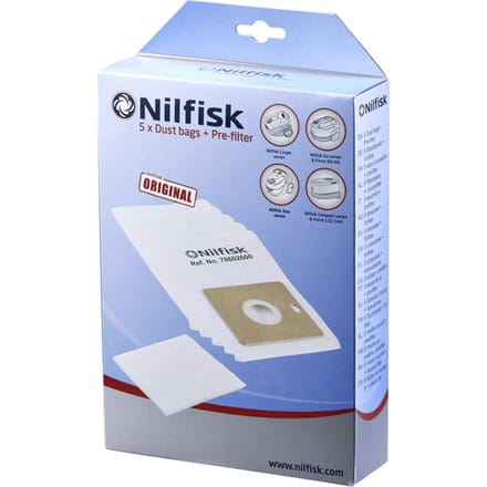 Nilfisk Filterbags for nilfisk force 66 122 144 / coupe / one hob