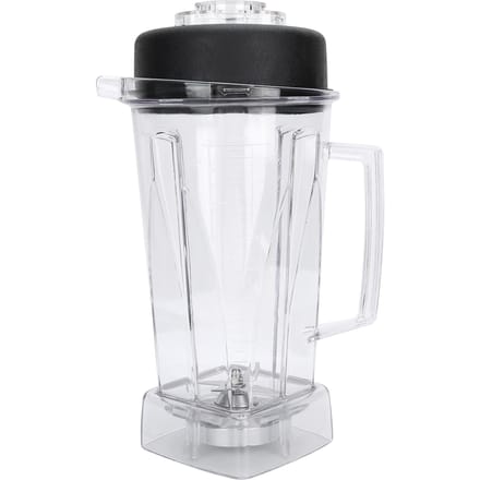 Blender 2L Container met Bovenste Deksel Mes Apparaat Accessoire Geschikt voor Vitamix Blender white