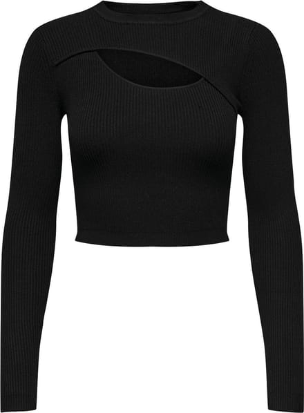 ONLY - ONLLIZA L/S PEEK-A-BOO PULLOVER EX KNT - Dames - Gebreide truien