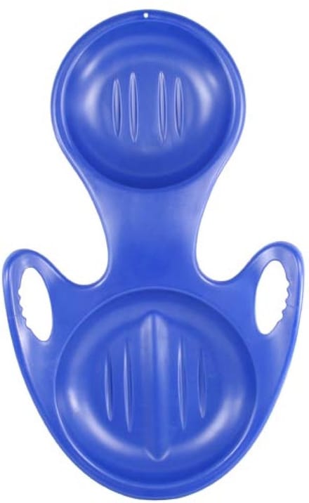 Kunststof Slee - Blauw - 84x51cm