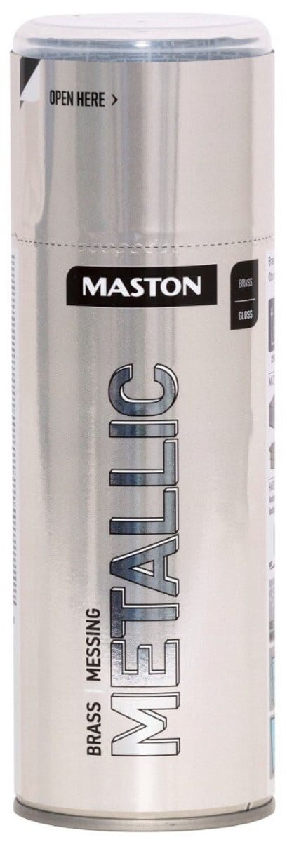 Maston Metallic - messing - spuitverf - 400 ml - spuitbus verf