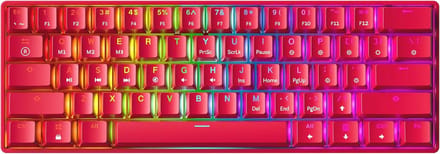 Mechanisch Gaming-toetsenbord met RGB Verlichting - Compact 60% Ontwerp voor PC/Mac