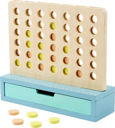Vertbaudet Houten gezelschapspel 4 op een rij!