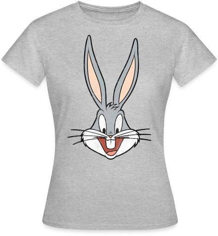 Looney Tunes Bugs Bunny Distressed T-Shirt Dames