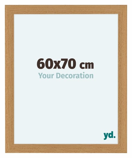 Your Decoration - Fotolijst 60x70 cm - MDF - Beuken - Como