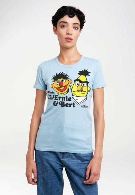Logoshirt T-Shirt Ernie und Bert